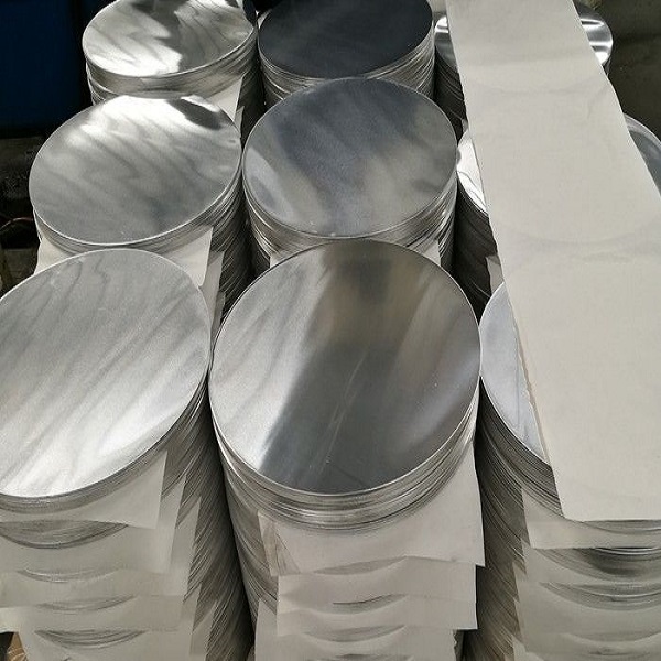 China 1050 1060 1100 3003 Aluminium Sheet Circle aluminum Round plate  Circles For Cooking Utensils Manufacturer